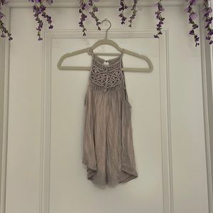 American Eagle Soft Tie Due Tank Top